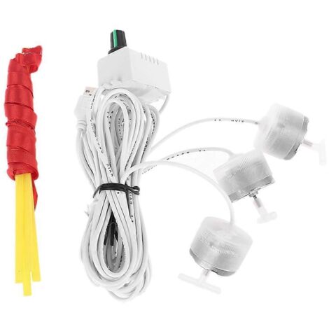 Ventilateur de plafond anti-mouches avec interrupteur marche/arrêt, câble d'alimentation USB de 327 cm, modèle à trois têtes. (1/5)