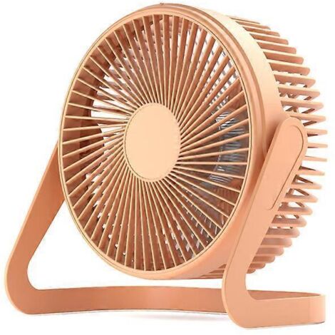 Ventilateur léger rafraîchissant, accessoire d'été pour intérieur et extérieur, mini ventilateur 5/6/8 pouces - 8 pouces - Rose (1/5)
