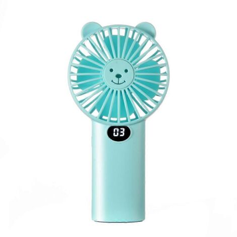 Mini ventilateur portable personnel rechargeable par USB, réglable (1/5)