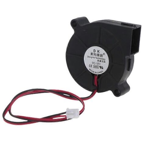 Ventilateur silencieux 5015, petit ventilateur de refroidissement de 5 cm, roulement à huile de 50 mm, 4300 tr/min, pour imprimante 3D - 12 V (1/5)