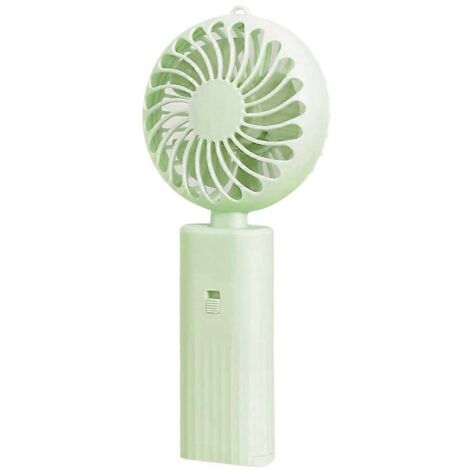 Ventilateur portable, mini ventilateur de bureau avec support pour téléphone, ventilateur de refroidissement (1/5)