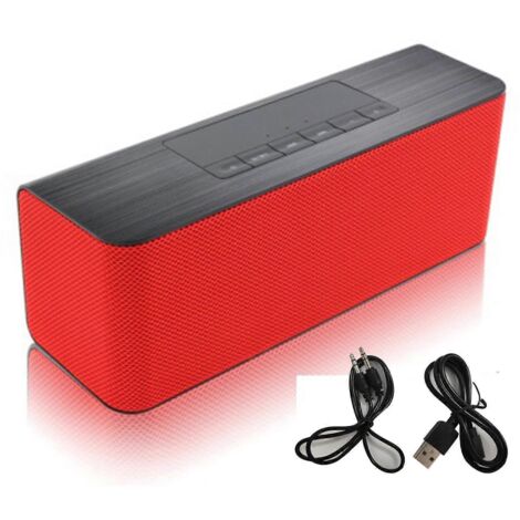 Enceintes SoundBox compatibles Bluetooth avec son à 360° et basses renforcées, radio FM et carte TF. (1/5)