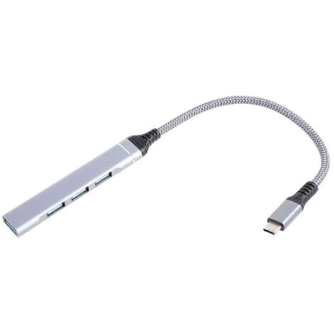 Hub USB haute vitesse à 4 ports USB 3.0 Type C 5 Gbit/s pour PC (1/5)