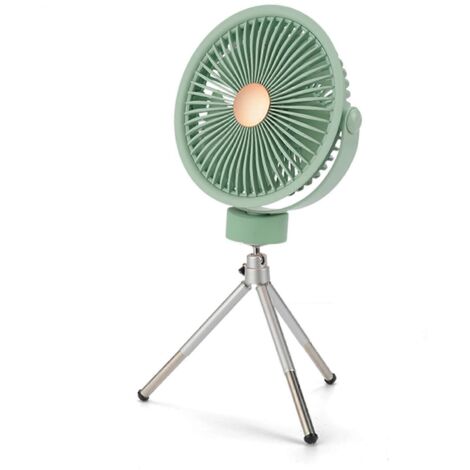 Ventilateur sur pied portable de 2,25 m (7,4 pi), ventilateur de plafond pour le camping, ventilateur de plafond pour l'été et la plage (1/5)