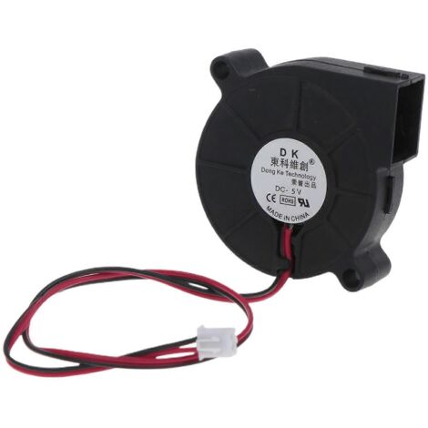 Ventilateur silencieux 5015, petit ventilateur de refroidissement de 5 cm, roulement à huile de 50 mm, 4300 tr/min, pour imprimante 3D - 5 V (1/5)