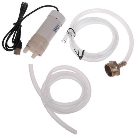 Mini pompe à eau USB 5V2A avec tuyau 4L/min Pompe auto-amorçante - 1 mètre - (1/5)