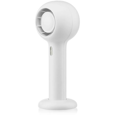 Ventilateur de bureau portable d'été avec base, 2000 mAh, idéal pour les voyages et les activités de plein air. (1/5)