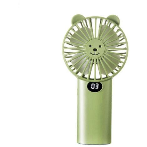 Mini ventilateur portable personnel rechargeable par USB, réglable (1/5)
