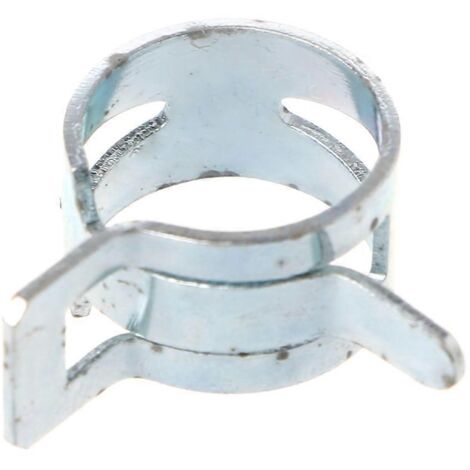 Collier de serrage pour tuyau d'eau d'ordinateur, plaqué nickel, pour tuyau de diamètre extérieur 8/10/12/13 mm, diamètre extérieur 12 mm. (1/5)