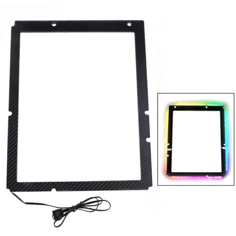 Carte mère - ATX ITX MATX RGB - Plaque arrière rétroéclairée ARGB 5V 3 broches - Format ATX large (1/5)