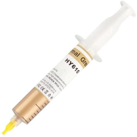 HY610 25 g/0,5 g Composé thermique conducteur 3,05 W/mK Pâtes de graisse silicone - 25 g (1/5)
