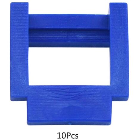 Support de carte graphique PCI-E x1 avec boucle de fixation (4 couleurs) - Lot de 10 - Bleu (1/5)