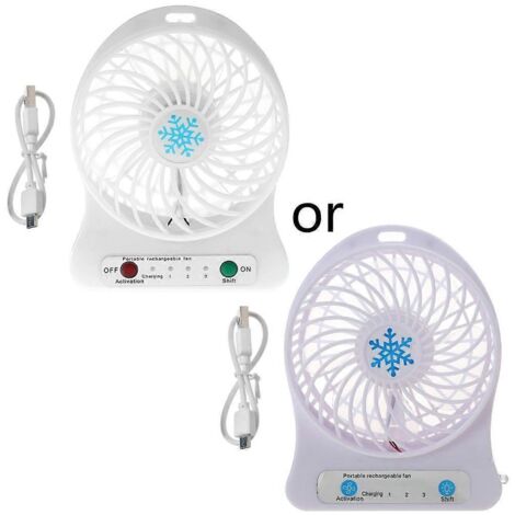 Mini ventilateur de table USB portable et silencieux (1/5)