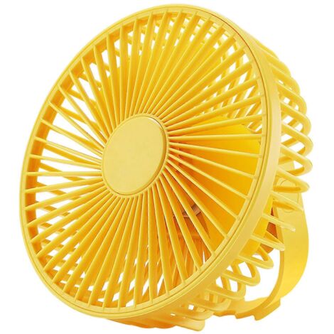 Ventilateur USB suspendu pour voiture, bureau ou véhicule (camion, SUV, camping-car, etc.) - Idéal pour la circulation de l'air, le refroidissement et le camping. (1/5)