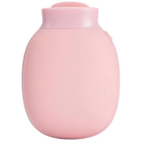 Chauffe-mains USB avec batterie externe, chauffe-mains électriques, cadeau idéal pour hommes et femmes - modèle standard - rose cerisier (1/5)