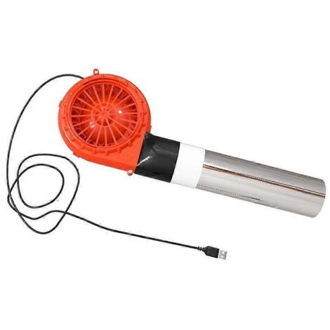 Ventilateur CC 12 x 3,2 cm alimenté par USB avec variateur de vitesse - Sans interrupteur (1/5)
