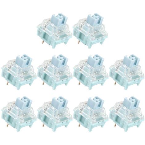10 interrupteurs TTC 3 broches pour clavier mécanique, interrupteur linéaire, 100 millions de clics - 3 (1/5)