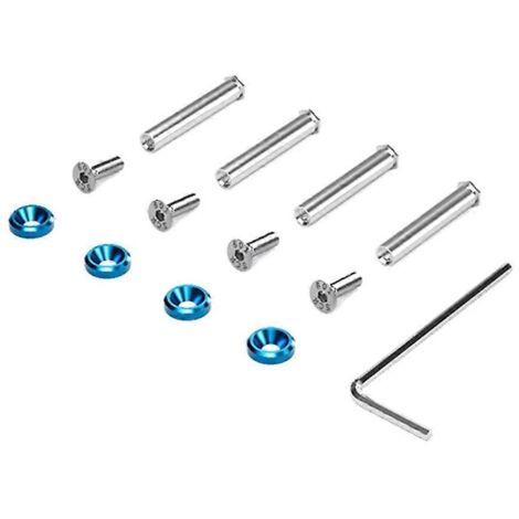 Vis, écrous et joints colorés en alliage d'aluminium pour ventilateurs de refroidissement de processeur de boîtier d'ordinateur (1/5)