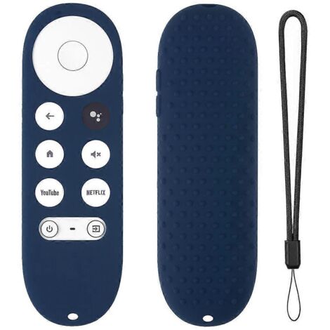 Housse de protection en silicone résistant à l'usure pour télécommande vocale Google TV 2020 (1/5)