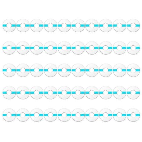 30/50 pièces de patchs adhésifs étanches pour capteurs sportifs - 30 pièces - Diamètre extérieur 7,1 cm (1/5)