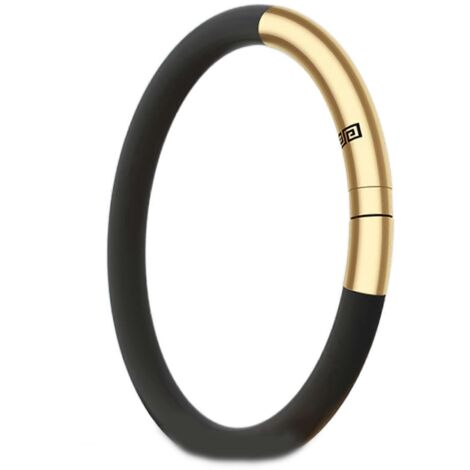 Bracelet anti-moustiques aux huiles essentielles, répulsif anti-moustiques, pour la décoration intérieure - Adulte - Noir (1/5)