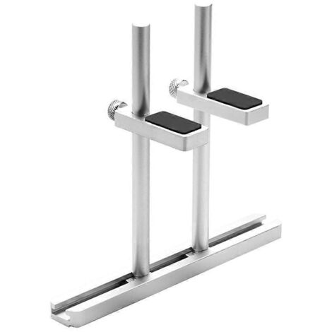 Support coulissant pour carte graphique, compatible avec les boîtiers PC MATX traditionnels - 12 cm - Argent (1/5)