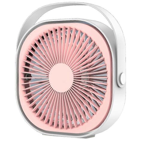 Mini ventilateur de bureau USB à 3 vitesses, petit format et silencieux, pour une utilisation intérieure et extérieure. (1/5)