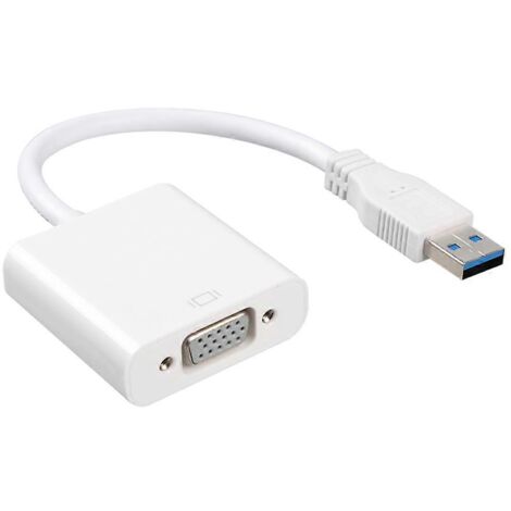 Câble vidéo USB 3.0 vers VGA, convertisseur multi-écrans, adaptateur VGA externe (1/5)