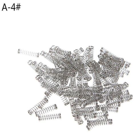Ressorts pour interrupteurs de clavier mécanique 35G/45G/60G/62G/67G/150G/80G, 110 pièces/paquet - 62G-A (1/5)