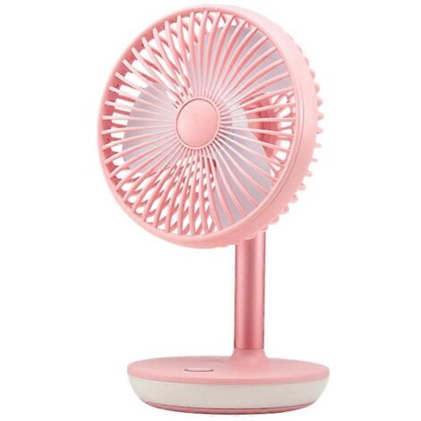 Mini ventilateur de bureau/de table ultra silencieux, 4 modes, batterie 4000 mAh, USB personnel (1/5)