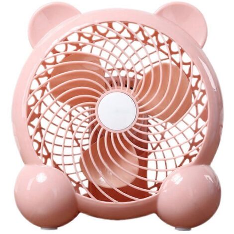 Mini ventilateur de table USB portable et silencieux, 2 vitesses. (1/5)