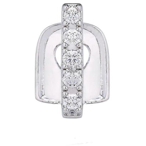Grills dentaires en cristal style hip-hop, bijoux punk pour les fêtes, bijoux amusants pour rappeurs, cadeau original. (1/5)