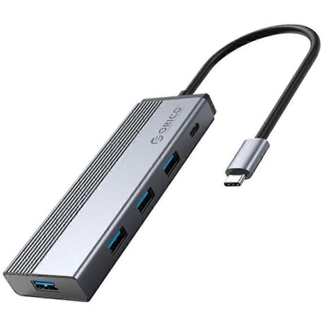 Hub USB 3.0 à 5 ports haute vitesse, multi-ports USB pour PC Windows - USB 3.0 PD (1/5)