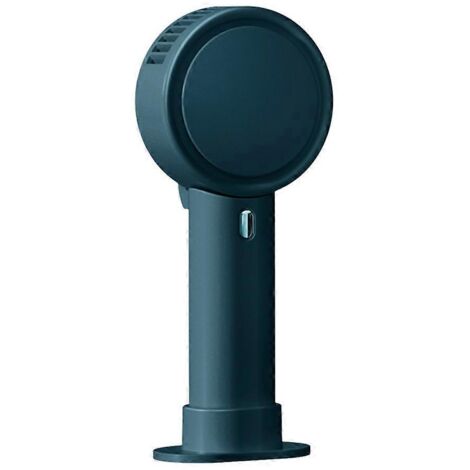 Mini ventilateur portable personnel rechargeable par USB avec lumière LED - 1200 mAh - Vert (1/5)