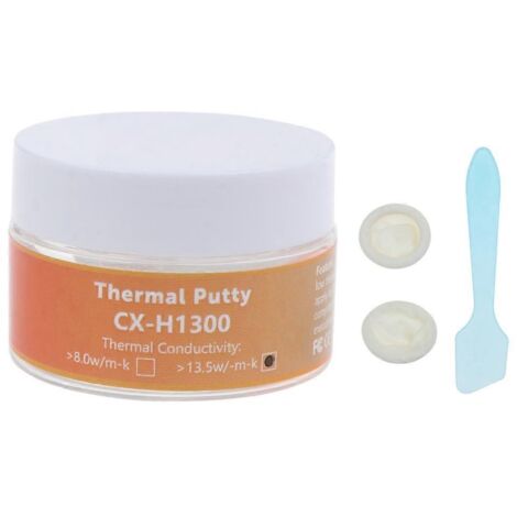 Pâte thermique CX H1300 en boîte, 13,5 W/mK, pour dissipateur thermique de processeur AMD/Intel - 50 g (1/5)