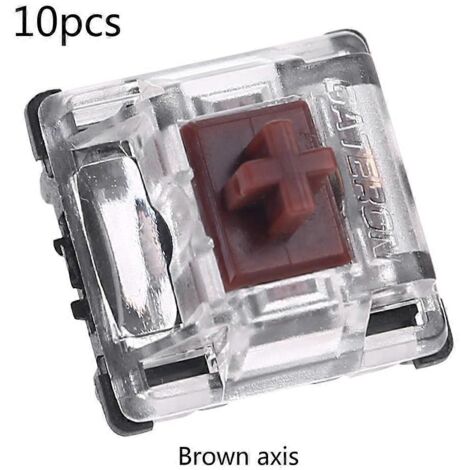 Interrupteurs optiques Gateron Silent Argent Jaune Rouge Marron Remplacer pour Gateron (1/5)