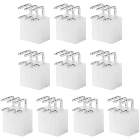Connecteur mâle BTC 6 broches, connecteur d'alimentation en boucle pour mineur ASIC Antminer - Coude (1/5)