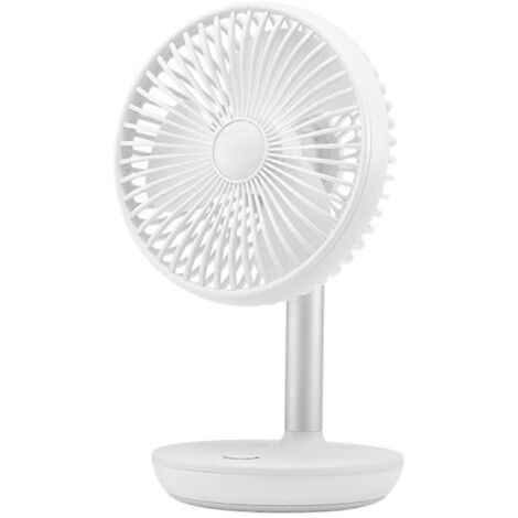 Mini ventilateur de bureau/de table ultra silencieux, 4 modes, batterie 4000 mAh, USB personnel (1/5)