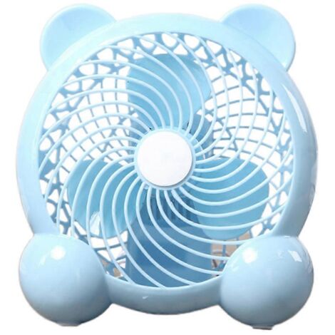 Mini ventilateur de table USB portable et silencieux, 2 vitesses. (1/5)