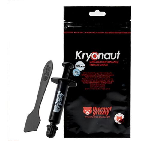 Refroidisseur de pâte thermique Kryonaut 12,5 W/pour mk, dissipateur thermique conducteur en plâtre - 1 g (1/5)