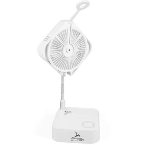 Ventilateur de bureau pliable à hauteur réglable, rechargeable par USB, pour bureau et extérieur - Version intelligente FK11 (1/5)