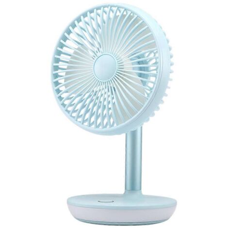 Mini ventilateur de bureau/de table ultra silencieux, 4 modes, batterie 4000 mAh, USB personnel (1/5)