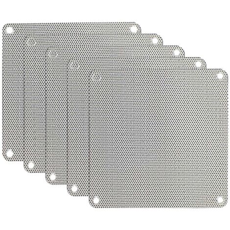 Lot de 5 grilles de protection magnétiques pour ventilateur d'ordinateur (8 cm, 9 cm, 12 cm, 14 cm) - 120 mm (1/5)