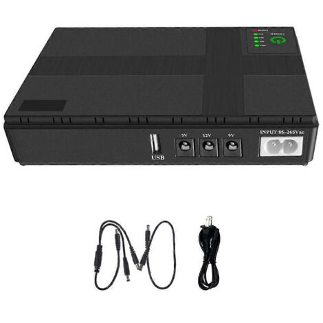 Mini alimentation sans interruption (UPS) 10400 mAh pour routeur et caméra - États-Unis (1/5)