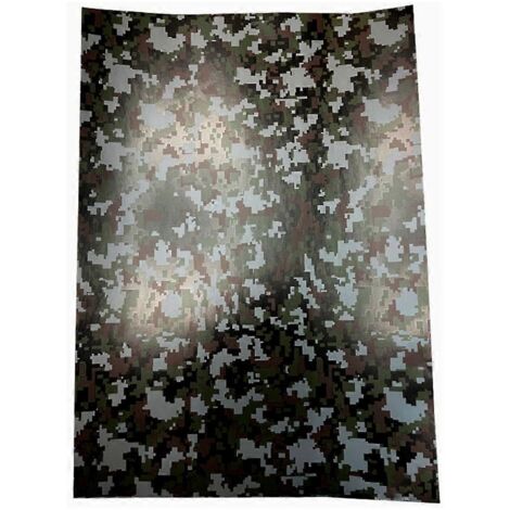 Lot de 2 autocollants en vinyle camouflage à faire soi-même, films protecteurs auto-adhésifs pour cahiers - 9213 (1/5)