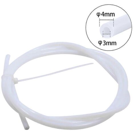 Filament ID 2 mm 3 mm 4 mm Tube PTFE 3 mm 1,75 mm Consommable Tuyau d'alimentation à distance - 34 mm - (1/5)