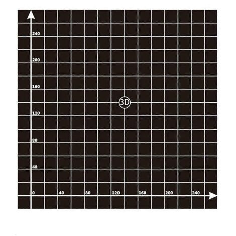 Avec surface de construction pour imprimante 3D Coordinate, autocollant carré pour plateau chauffant 22/30 cm - 30 x 30 cm (1/5)