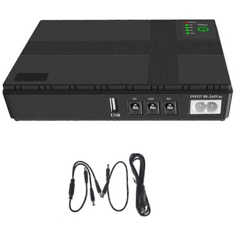 Mini UPS avec batterie de secours 10400mAh pour routeur et caméra - UE (1/5)