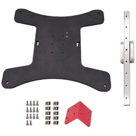 Support de montage BLV entièrement métallique pour axe Y (1 jeu) pour imprimante 3D améliorée avec rail de guidage. (1/5)