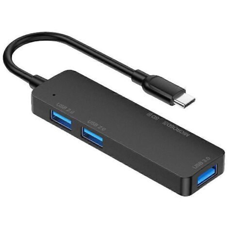 Hub USB 3.0 Type C 5 en 1 avec lecteur de cartes TF/SD et débit de 5 Gbit/s. (1/5)